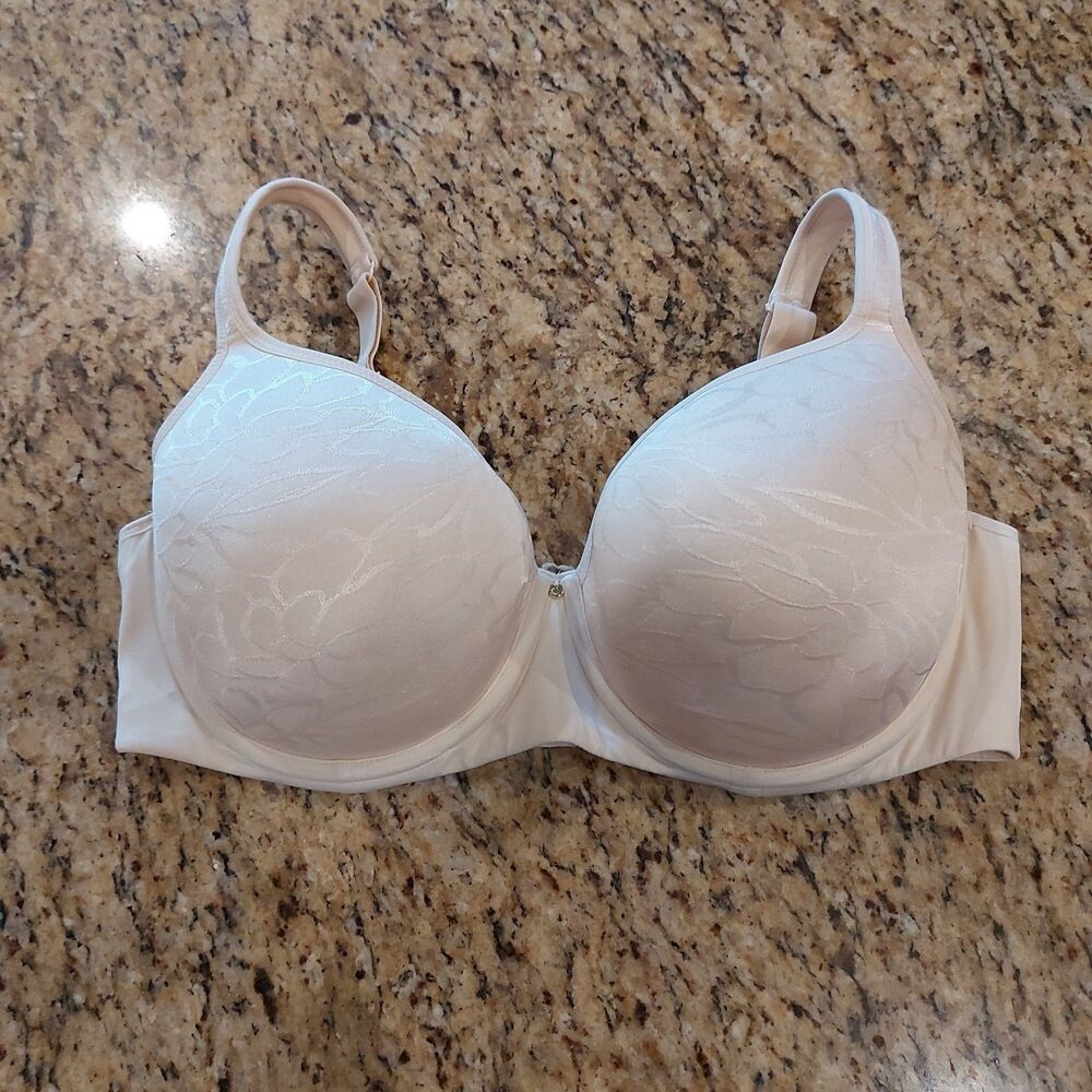 CACIQUE Lightly Lined Balconette Bra Size 40DDD UW Sand Dollar/Nude Worn Once